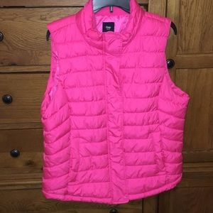 Pink vest